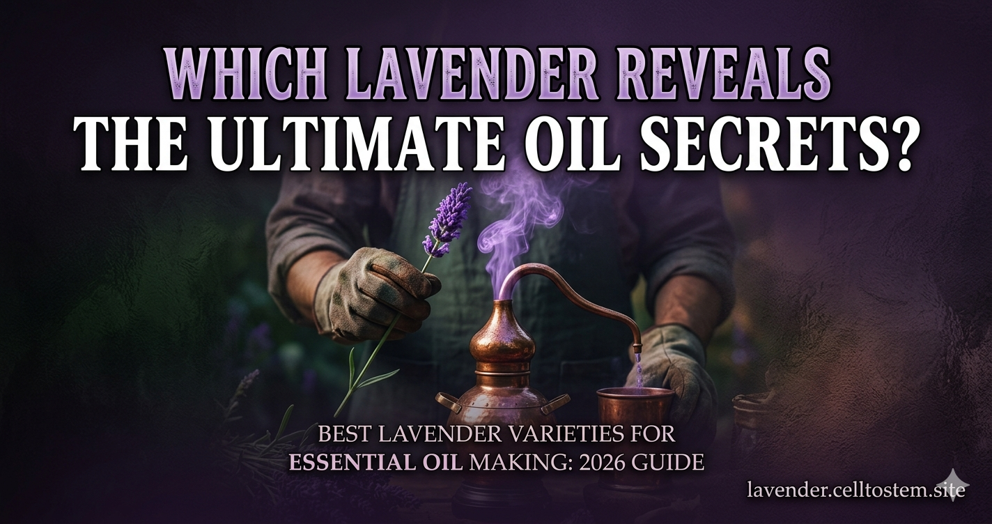 Best Lavender Varieties for Essential Oil Making 2026 Guide