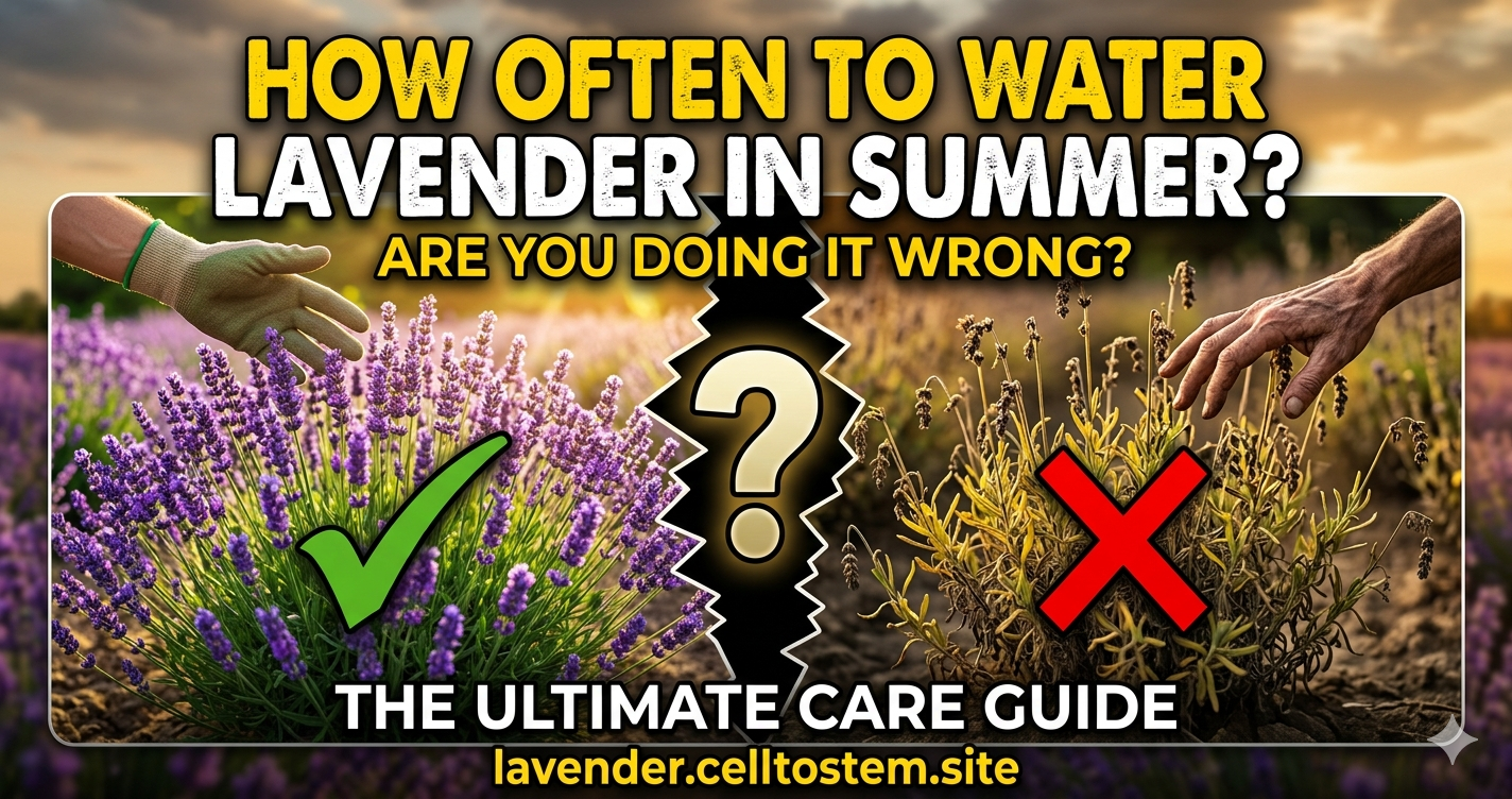 How Often to Water Lavender in Summer
