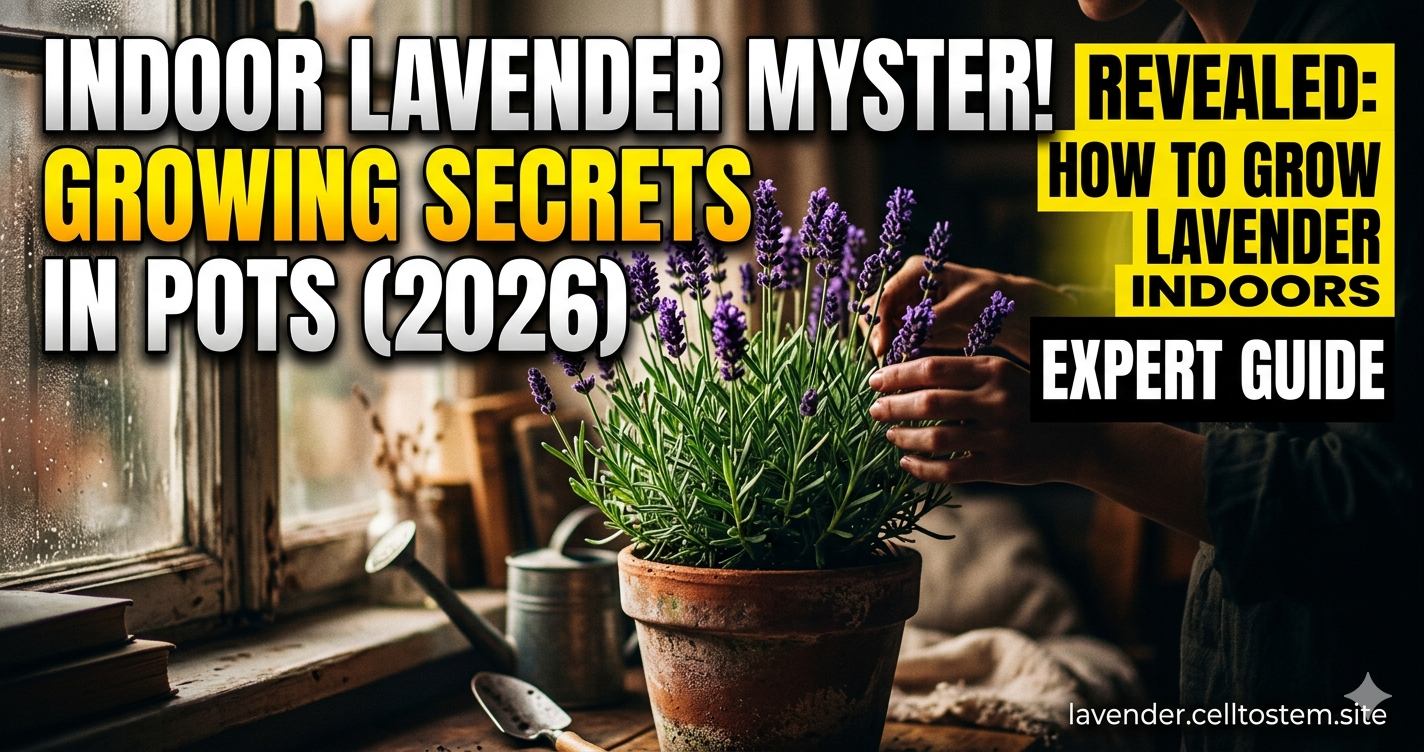 How to Grow Lavender in Pots Indoors 2026