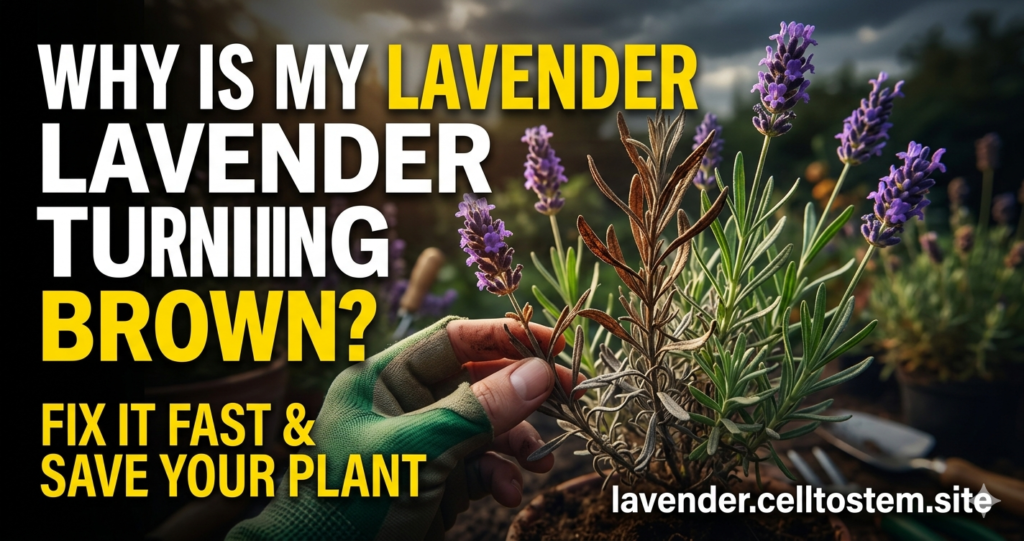 Why Is My Lavender Turning Brown Fix It Fast & Save Your Plant
