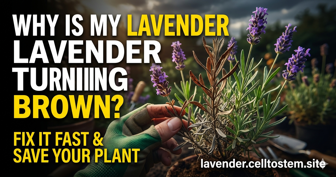 Why Is My Lavender Turning Brown Fix It Fast & Save Your Plant