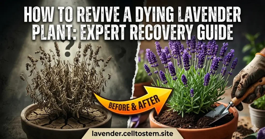 How to Revive a Dying Lavender Plant Expert Recovery Guide