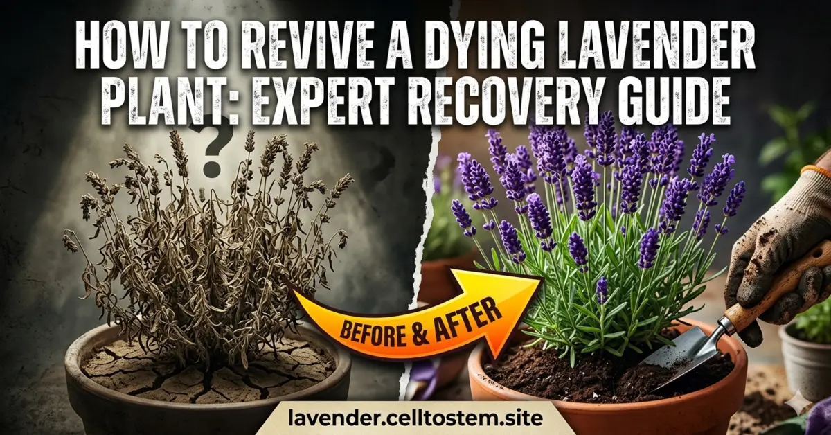 How to Revive a Dying Lavender Plant Expert Recovery Guide